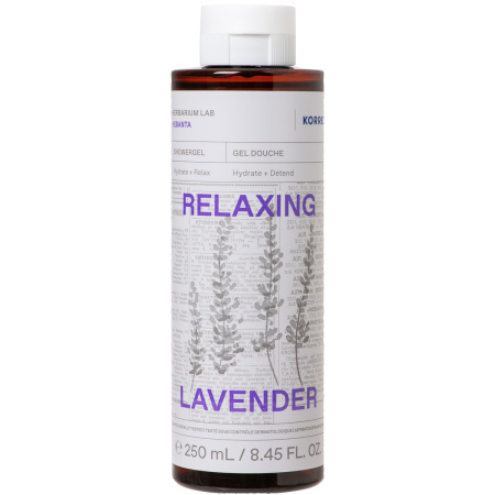 Korres KB Relaxerende Douchegel Lavendel Fles 250ml