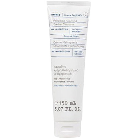 Korres KF Greek Yoghurt Schuimende Reinigingscrème Tube 150ml