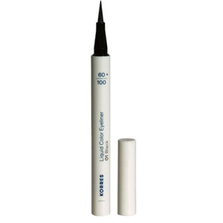 Korres KM Liquid Color Eyeliner 01 Black 1ml