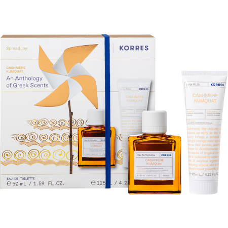 Korres Koffertje Cashmere Kumquat Eau De Toilette 50ml & Bodylotion 125ml