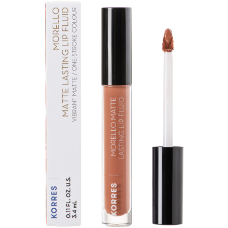 Korres Morello Matte Lasting Lip Fluid 07 Nude 3,4ml
