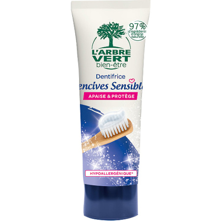 L'Arbre Vert Tandpasta Gevoelig Tandvlees Met Calendula Extracten 75ml