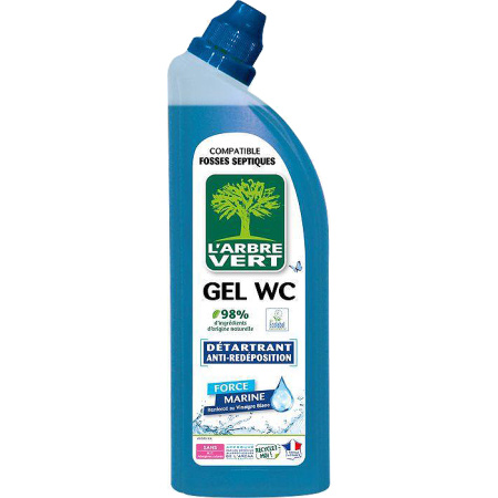 L'Arbre Vert WC Gel Sterke Zeebries Fles 750ml