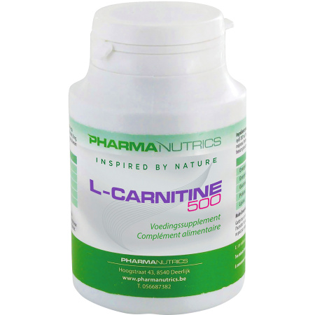 Pharmanutrics L-Carnitine 500 Pot 60 Tabletten