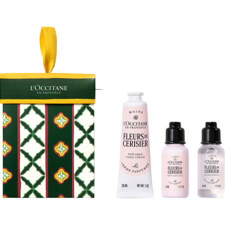 L'Occitane Kersenbloesem Kerstornament Geschenkset 2026 1 Set