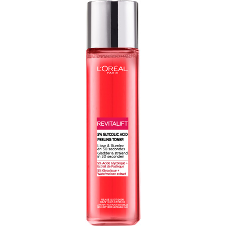 L'Oréal Paris Revitalift Peeling Toner 5% Glycolzuur Gezichtsverzorging 180ml