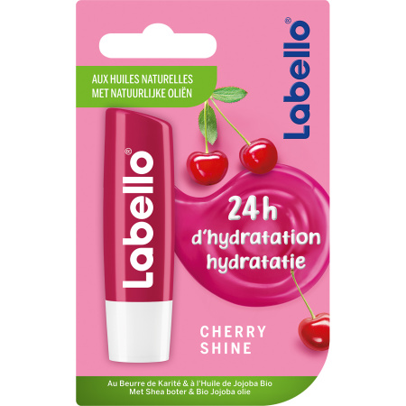Labello Cherry Shine In Blisterverpakking 4,8g