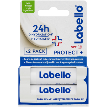 Labello Duo Protect+ SPF15 2x4,8g