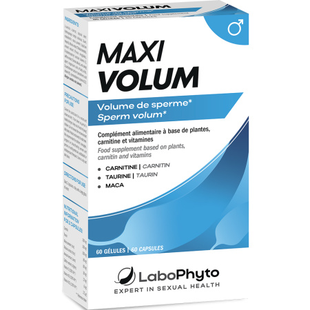 Labophyto Maxi Vergroot Spermavolume 60 Plantaardige Capsules