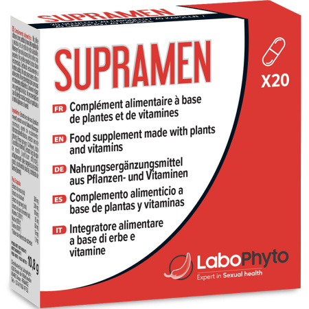 Labophyto Supramen Seksuele Kracht 4In1 Capsules 20