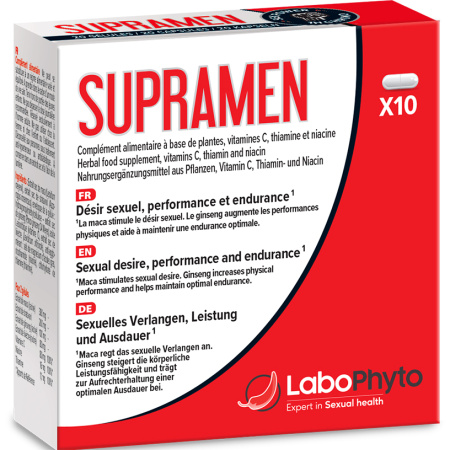 Labophyto Supramen Seksuele Potentie 4in1 Capsules 10