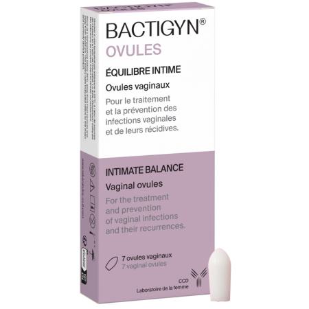 Laboratoire CCD Bactigyn Ovules Intimate Balance 7 Stuks