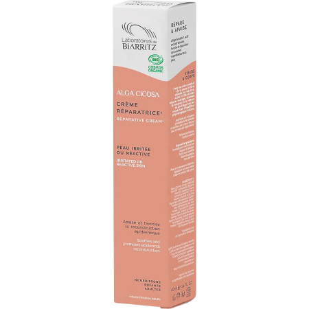 Laboratoire De Biarritz Herstellende Crème Reactieve Of Geïrriteerde Huid Tube 40ml