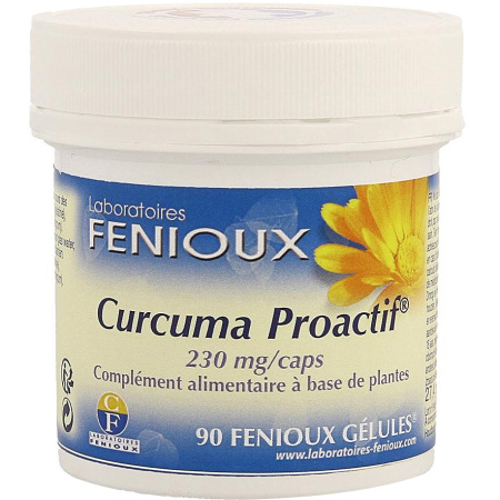 Laboratoire Fenioux Curcuma Proactif Lever En Spijsverteringskanaal 90 Capsules