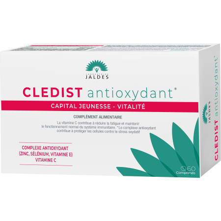 Laboratoire Jaldes Cledist Antioxydant Jeugd Kapitaal En Vitaliteit 60 Tabletten
