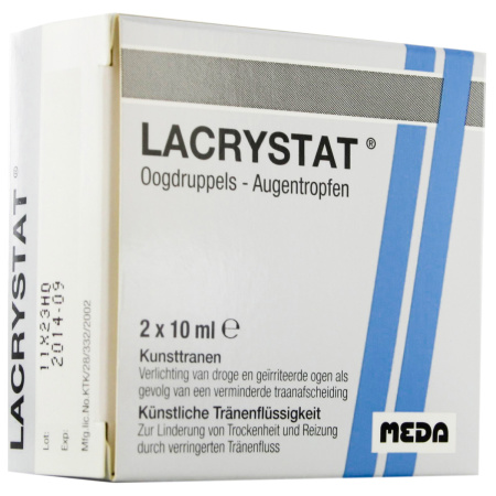 Lacrystat Oogdruppels Flessen 2x10ml
