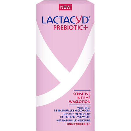 Lactacyd Prebiotic+ Sensitive Intieme Waslotion Fles 200ml
