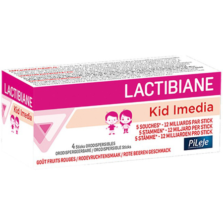 Pileje Lactibiane Kid Imedia Sticks 4 Stuks