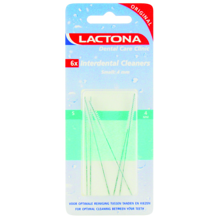 Lactona Tandenborstel Interdental Small 6 Stuks