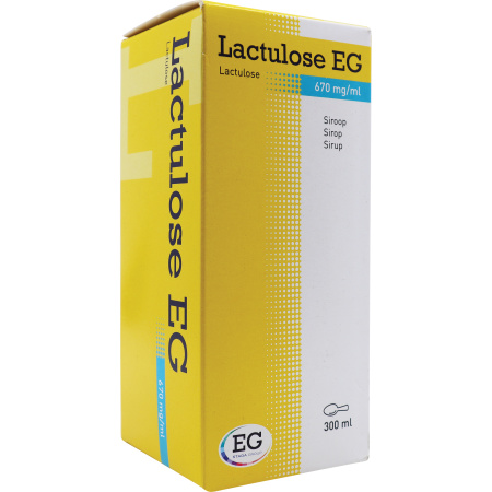 Lactulose EG 670mg/Ml Laxeersiroop 300ml