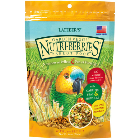 Lafeber Nutriberries Garden Veggie Parrot 284g