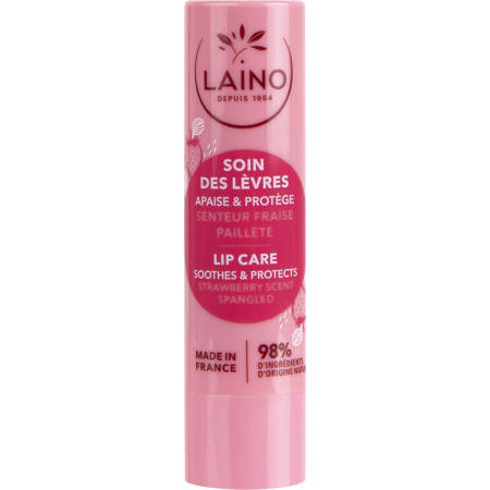 Laino Lip Verzorging Aardbei Geur Stick 4g