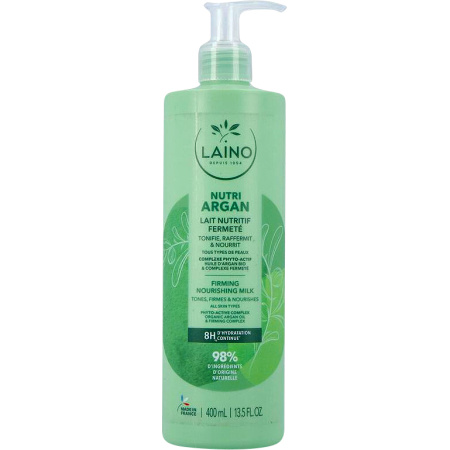 Laino Verstevigende En Voedende Lichaamsmelk Met Argan Pompfles 400ml