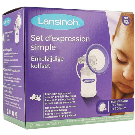 Lansinoh Enkelzijdige Afkolfset