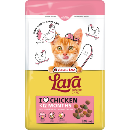 Lara Junior Care Kittens Met Kip 950g