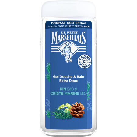 Le Petit Marseillais Extra Zachte Douchegel Bio Dennen En Zeevenkel 650ml