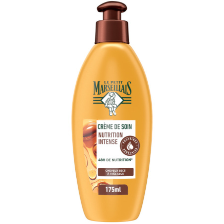 Le Petit Marseillais Verzorgingscrème Droog Haar Intense Voeding 175ml