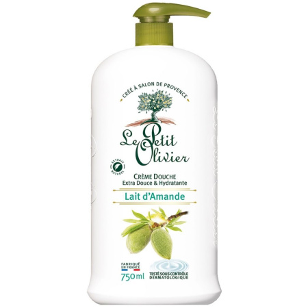 Le Petit Olivier Douchecrème Amandelmelk 750ml