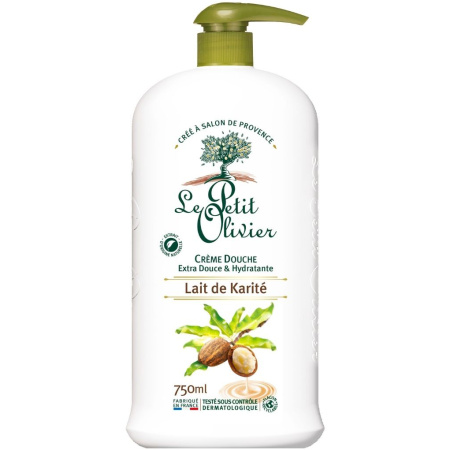 Le Petit Olivier Douchecrème Karitéboter 750ml