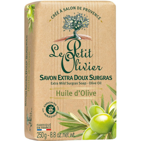 Le Petit Olivier Extra Milde Supervette Olijfolie Zeep 250g