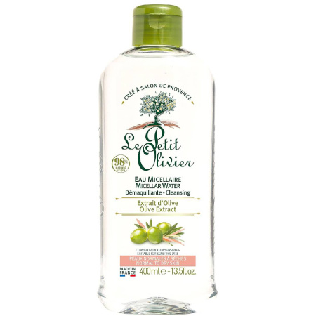 Le Petit Olivier Micellair Reinigingswater Met Olijfextract 400ml