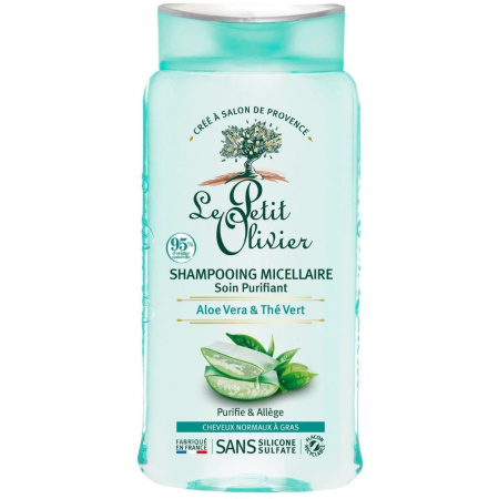 Le Petit Olivier Micellaire Shampoo Met Aloë Vera En Groene Thee 250ml