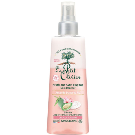 Le Petit Olivier Ontwarrend No Rinse Gentle Care Crème Zoete Amandel & Rijst 150ml