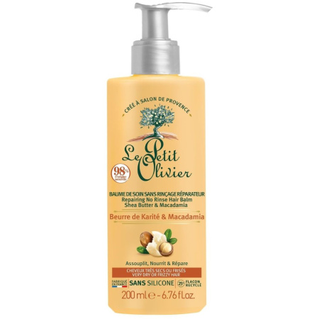 Le Petit Olivier Shampoo Herstelbalsem Sheaboter En Macadamia 250ml