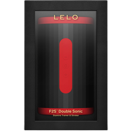 Lelo F2S Double Sonic Red 1 Stuk