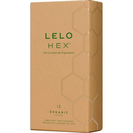 Lelo Hex Organic Condooms 12 Stuks