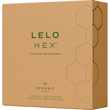 Lelo Hex Organic Condooms 36 Stuks
