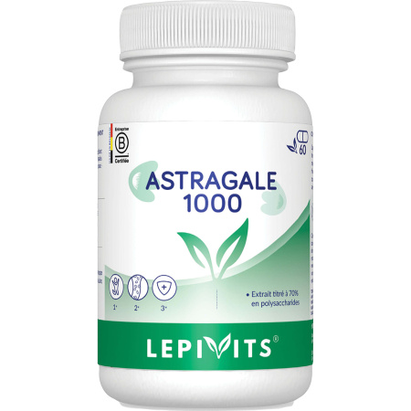 Lepivits Astragalus 1000 Astragalus-Extract Immuniteit En Vitaliteit 60 Capsules