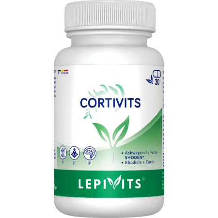 Lepivits Cortivits Ashwagandha Rhodiola Stress Energie En Vermoeidheid 30 Capsules
