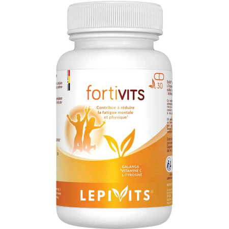 Lepivits Fortivits Extra L-Tyrosine Vitamine C Energie En Concentratie 30 Capsules