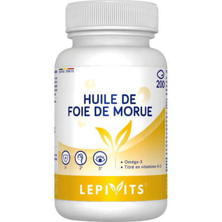 Lepivits Levertraan Vitaminen A En D Immuniteit Botten En Zicht 200 Capsules