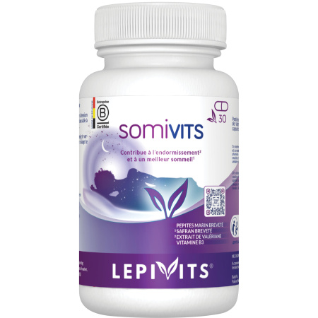 Lepivits Somivits Peptidyss Safr'Inside Valeriaan Slaap En Ontspanning 30 Capsules