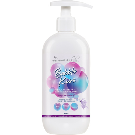 Les Secrets De Loly Bubble Kiss Zachte Reinigingsverzorging Baby's En Kinderen Pompfles 400ml