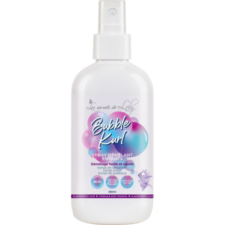 Les Secrets De Loly Bubble Kurl Ontwarrende Spray Voor Kinderen 250ml