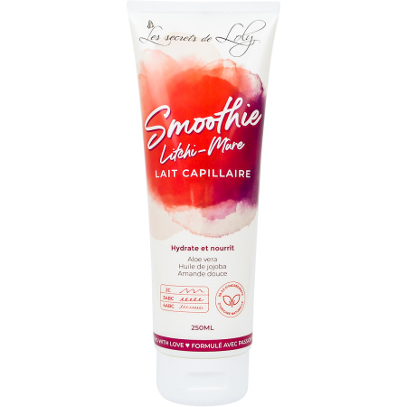 Les Secrets De Loly Smoothie Lichi-Braambes Haarmelk Tube 250ml