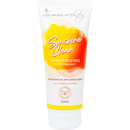 Les Secrets de Loly Sunshine Clean Dermo-Kalmerende Shampoo Gevoelige Hoofdhuid Tube 200ml